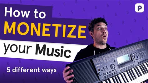 how to monetize your music and why it's important to understand the different types of revenue streams