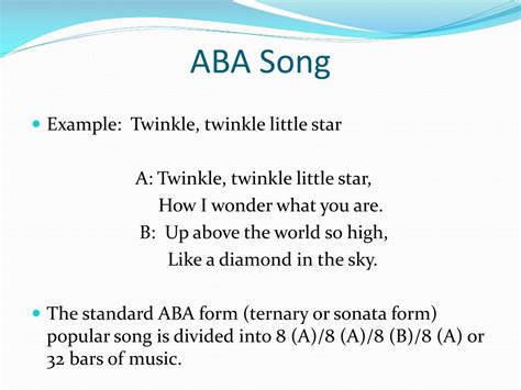 what is aba form in music and how does it reflect the essence of storytelling?